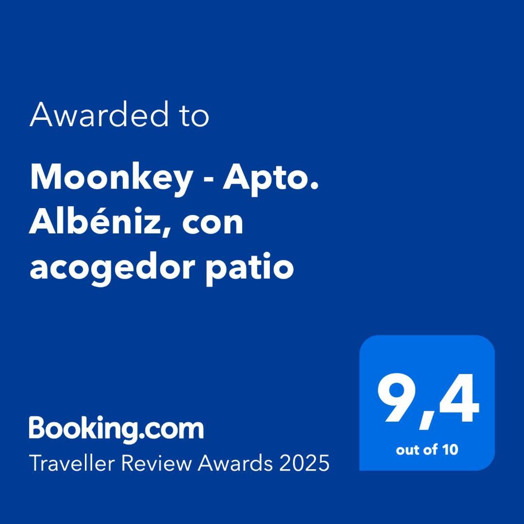 Moonkey - Apto. Albéniz, con acogedor patio Alicante Esterno foto